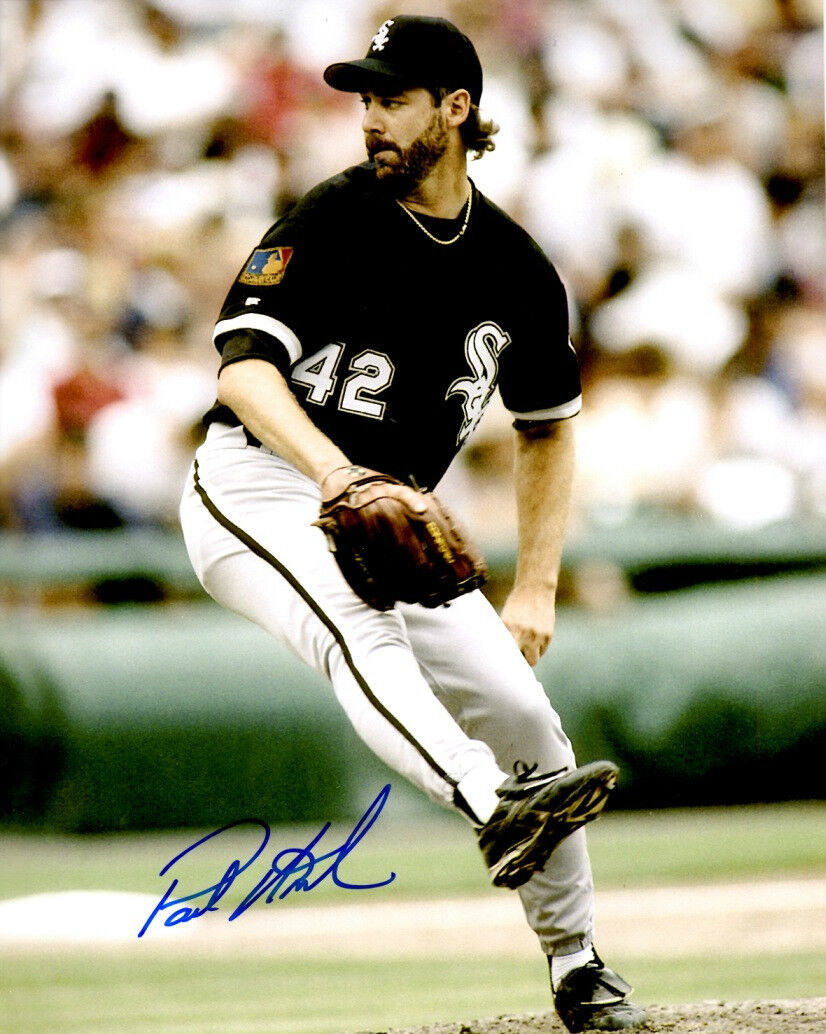 Signed 8x10 PAUL ASSENMACHER Chicago White Sox Autographed Photo Poster painting - w/COA