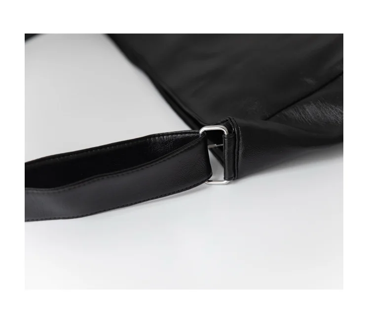 Soft Leather Crossbody Tote