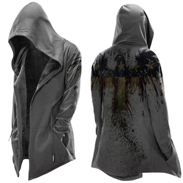 Cagoule Black Hoodie Jacket
