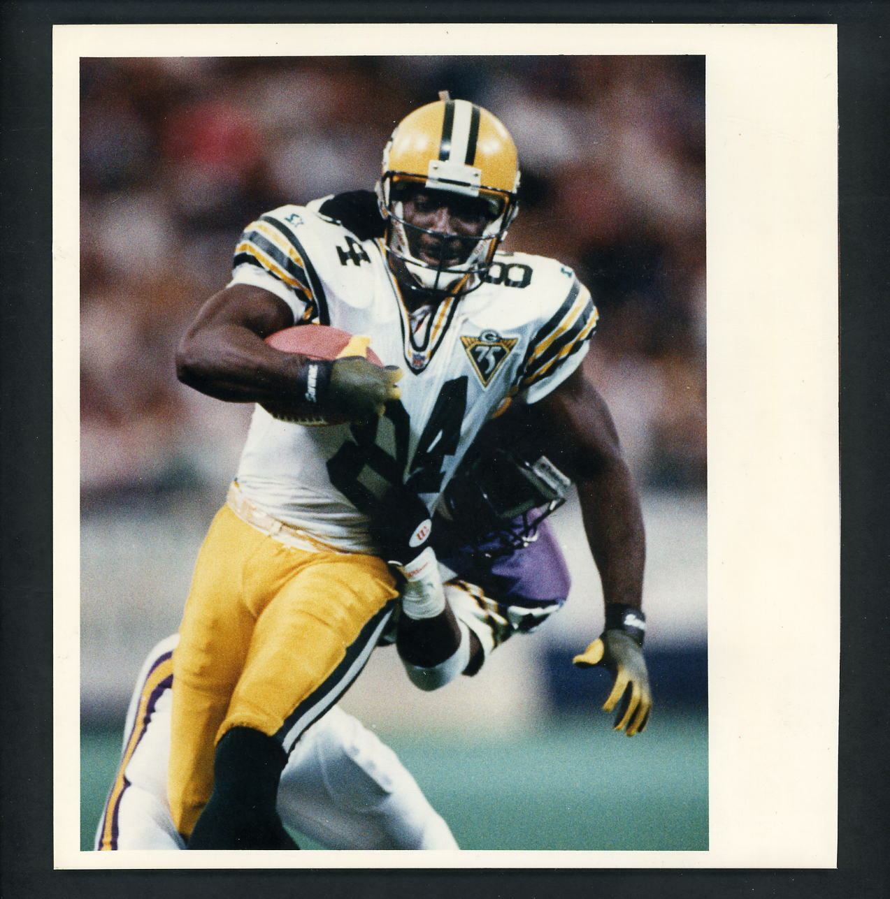 Sterling Sharpe Sept 27th 1993 Color Press Photo Poster painting Green Bay Packers