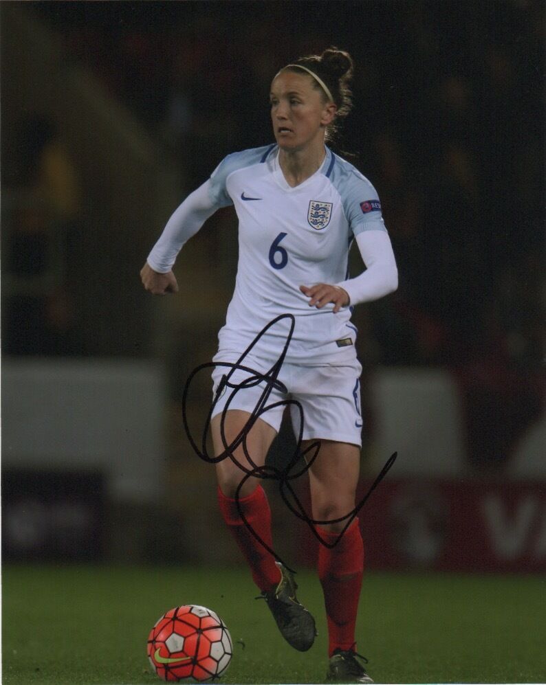 England Casey Stoney Autographed Signed 8x10 Photo Poster painting COA C