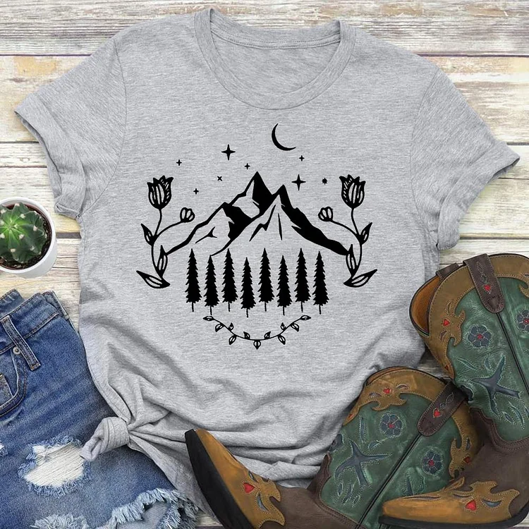 Mountain hiking  T-Shirt Tee-04650-Annaletters