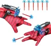 Spider-Man Silk Spinning Electric Launcher Rechargeable Automatic Spinneret Black Technology Toy