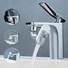 Faucet extender small fountain universal rotating adjustable pressurized four-speed splash water bubbler