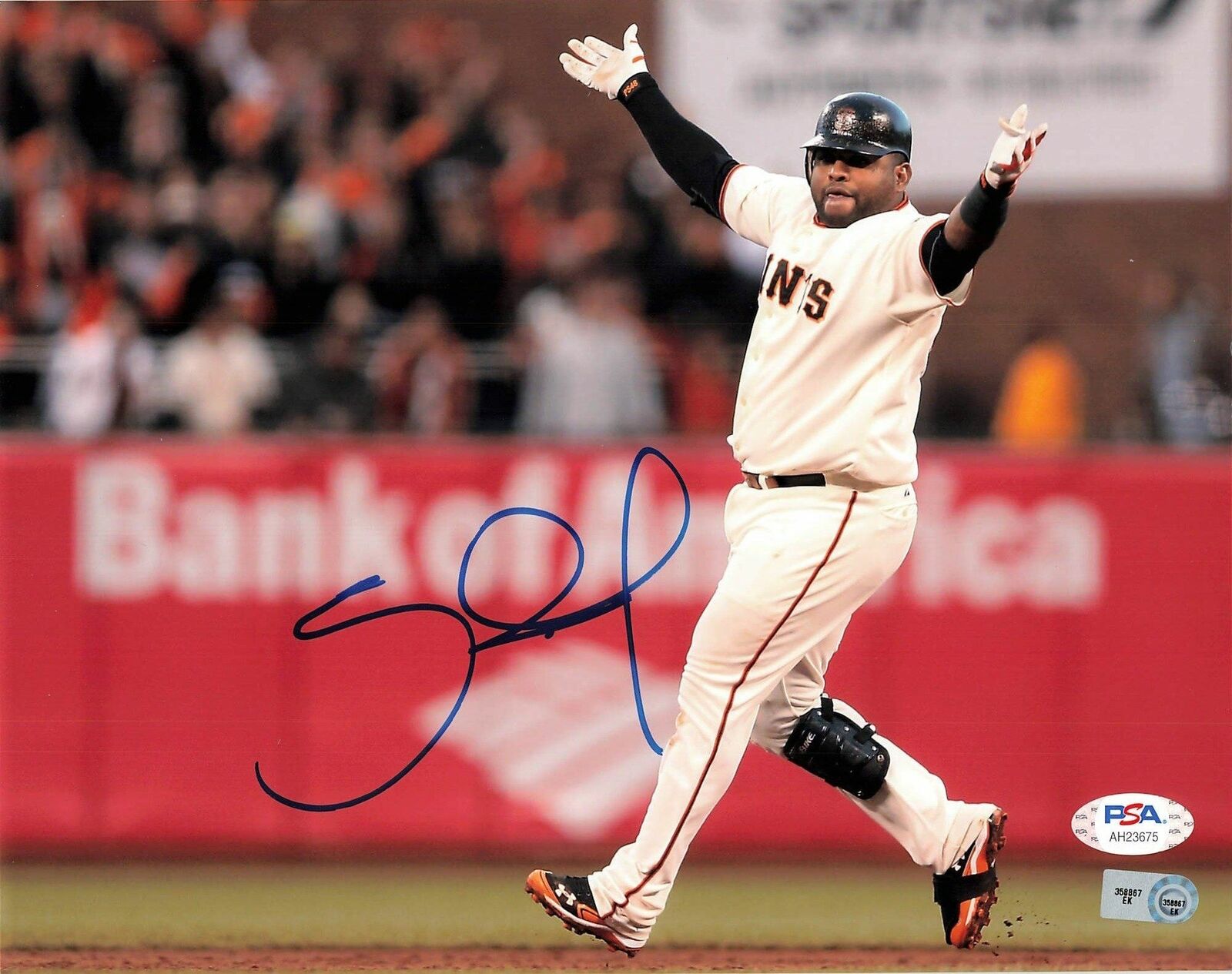 Pablo Sandoval signed 8x10 Photo Poster painting PSA/DNA San Francisco Giants Autographed