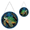 >SALE<Stained Glass Animal Diamond Drawing Hanging Ornament Turtle Window Suncatcher