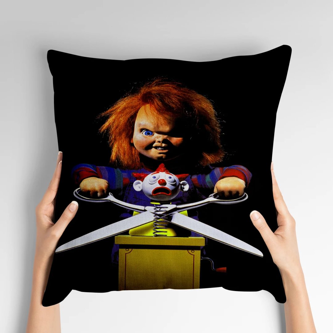 Chucky Square Pillowcase Throw Pillow Case Home Decorative Cushion Cover