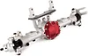 AMK Aluminum Alloy 1/10 RC Crawler AR44 SCX10 II 90047 90046 AX90060 Builders Kit Upgrade (Red Axle Set)