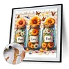 (US Only)Paint By Numbers Kit On Canvas DIY Sunflower Oil Picture Home Wall Decor 40x40cm