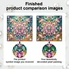 (Pre-Framed)Mandala-Special Shape Diamond Painting Kit(25x25cm)