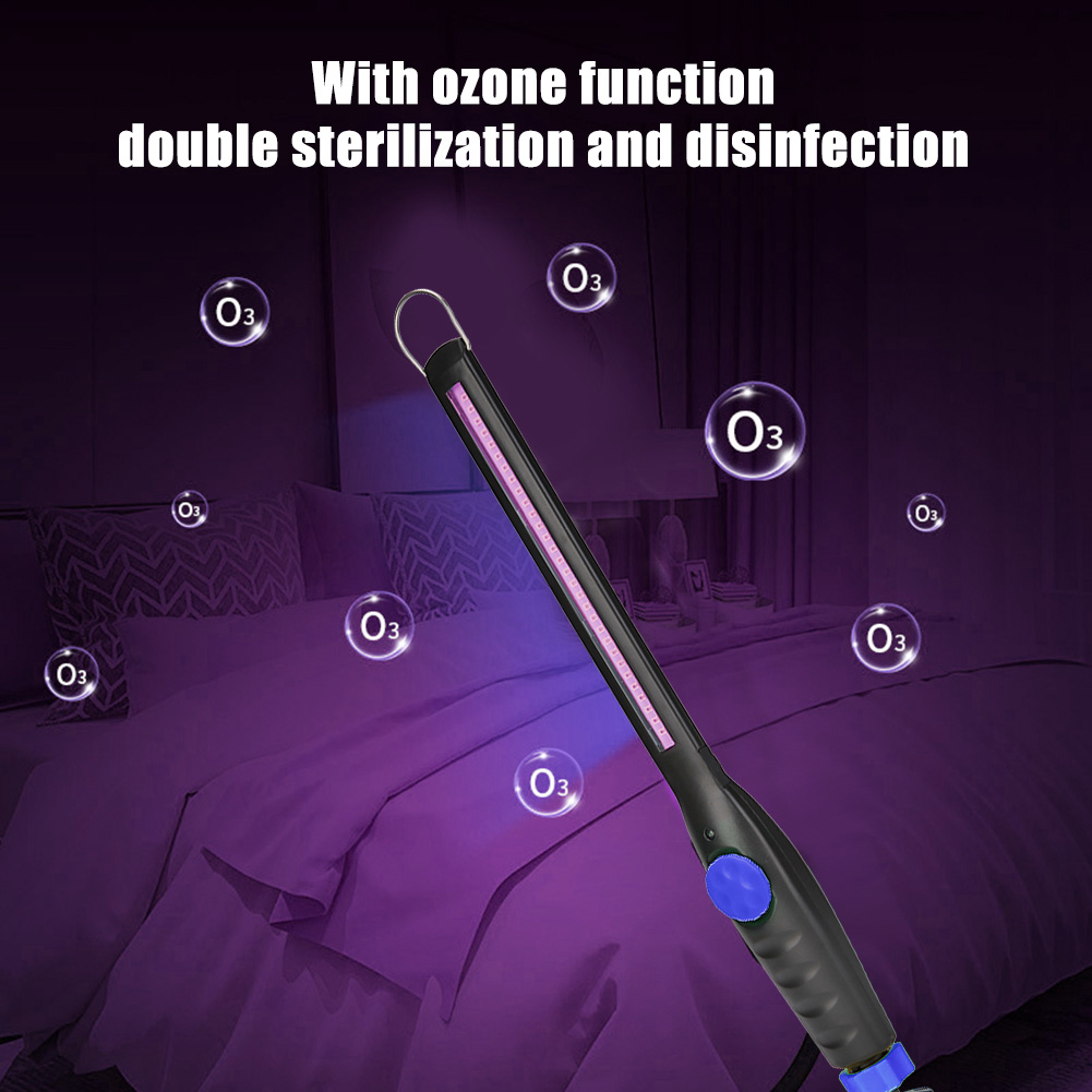 30 LED UV Sterilizer Lamp Rechargeable Home Disinfection Light (Blue) от Cesdeals WW