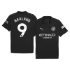 HAALAND #9 Manchester City Away Soccer Jersey 2025/26