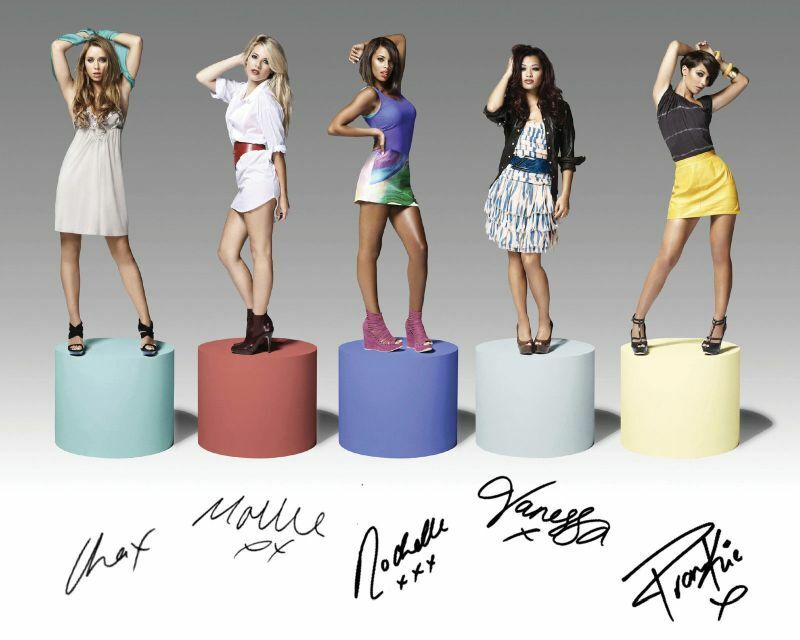 The Saturdays Autograph Signed Photo Poster painting Print