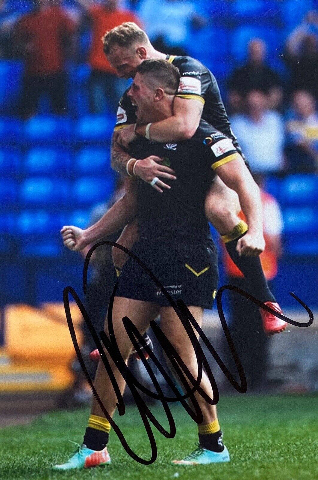 Tom Lineham Genuine Hand Signed 6X4 Photo Poster painting - Warrington Wolves 4