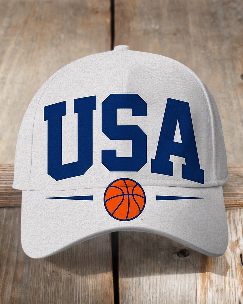 USA Basketball Casual Outdoor Style Baseball Cap