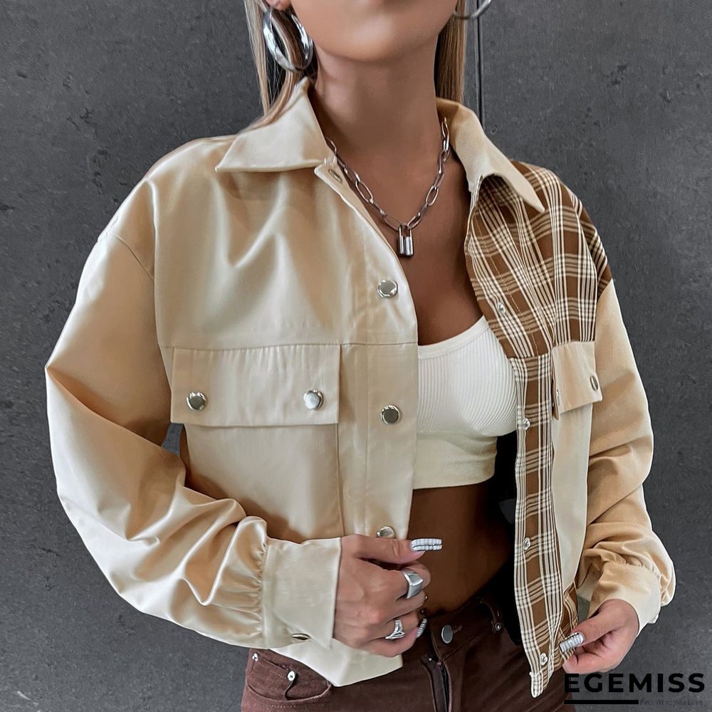 Casual Jacket Jacket Loose Casual Single-breasted Lapel Jacket Women | EGEMISS