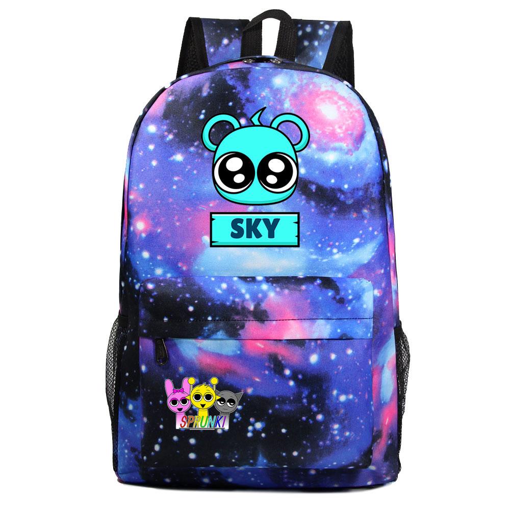 Mayoulove Sprunki Backpack Lightweight Design for School and Outdoor Adventures-Mayoulove