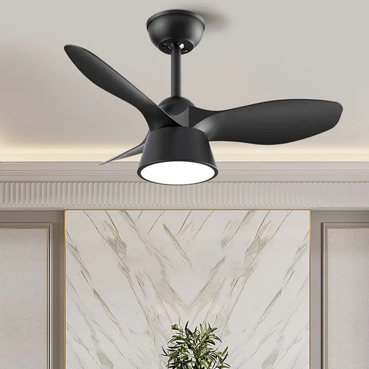 Walters ceiling fan with lighting, 3 colors, 80CM long