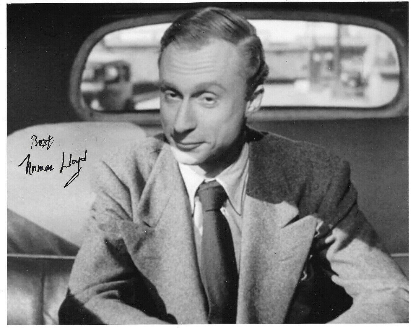 Norman Lloyd Authentic Signed 8x10 Photo Poster painting Autographed, Saboteur, Hitchcock Movie