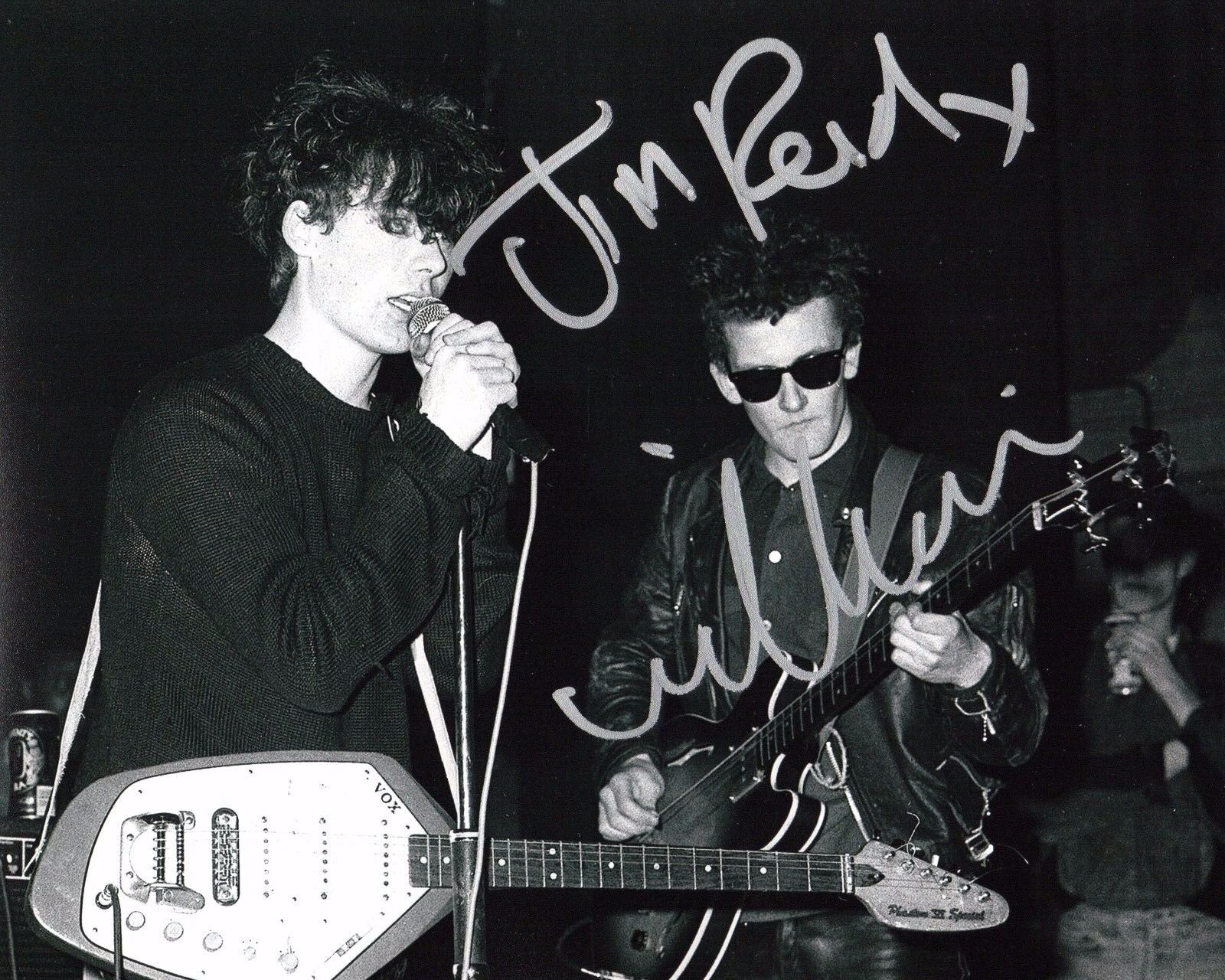 GFA William & Jim Reid * THE JESUS AND MARY CHAIN * Signed 8x10 Photo Poster painting J4 COA