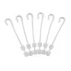 50pcs Plant Grape Vines Support Clips Trellis Fruit Cherry Tomato Ear Hook