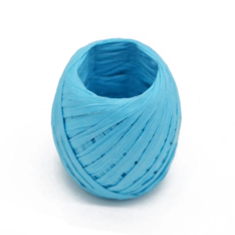 1 Roll 20 Meters CAKE COOKIE raffia ribbon paper rope palm packaging rope decorations baking box packing party candy gifts