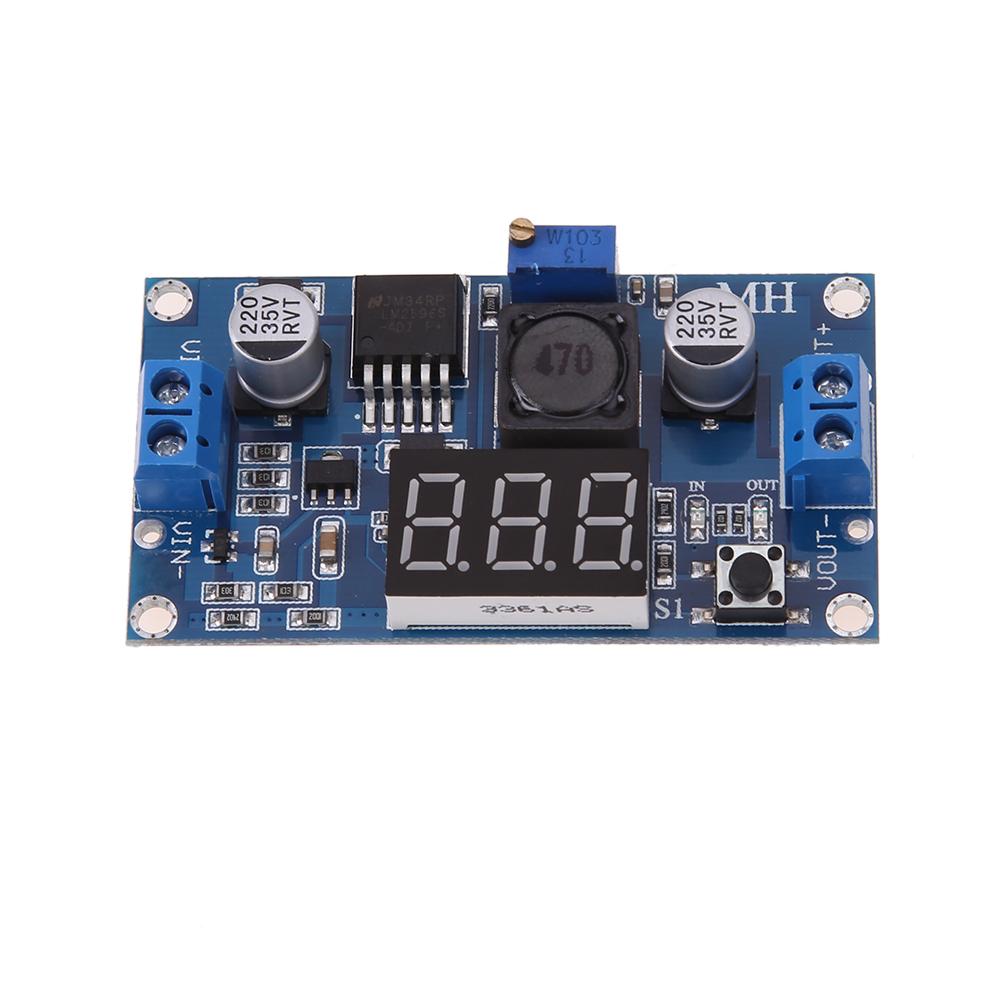

4DC-DC Digital Boost Step-up Voltage Converter LM2596s 4-40V with Voltmeter, 501 Original