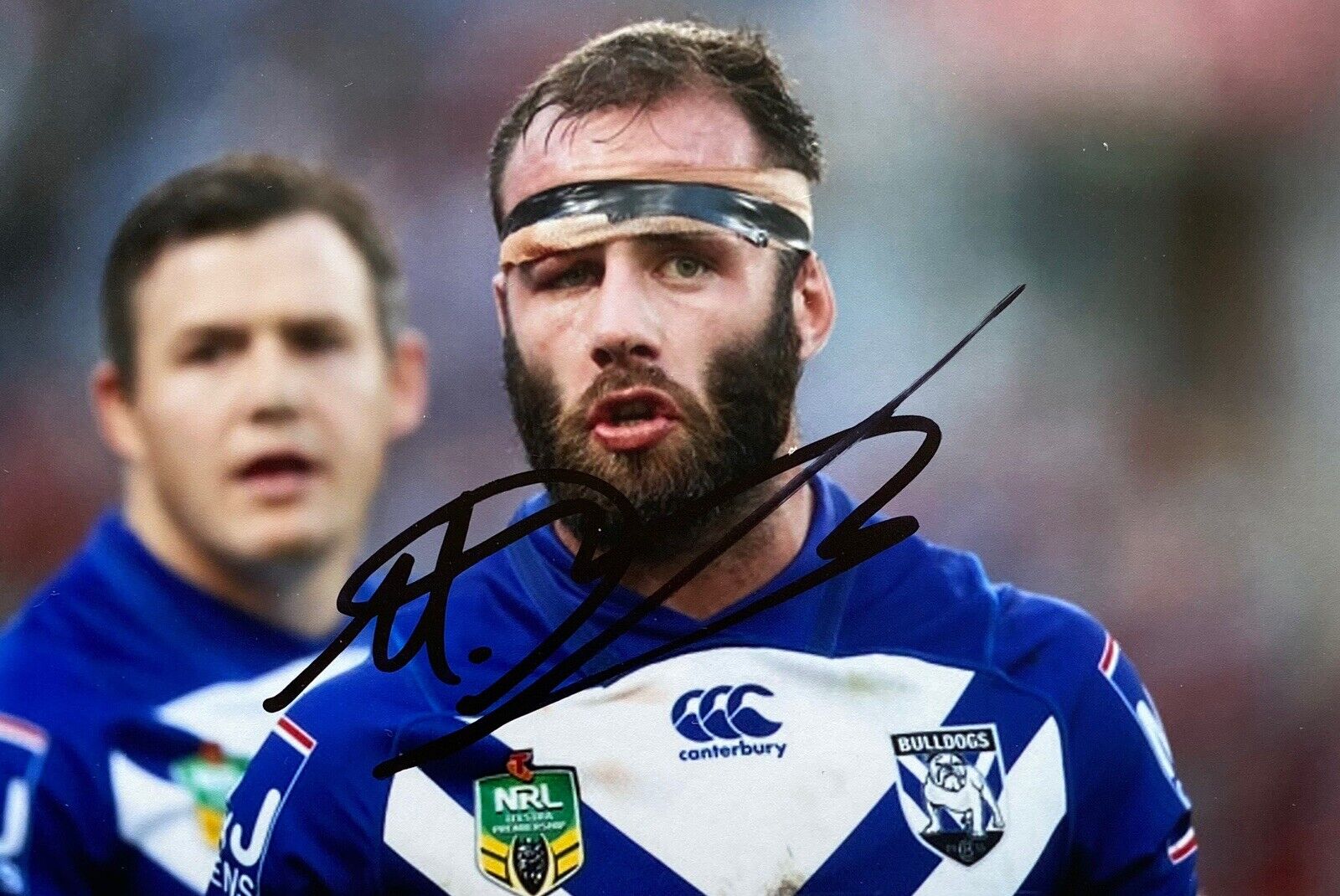 Matt Frawley Genuine Hand Signed 6X4 Photo Poster painting - Canterbury Bulldogs