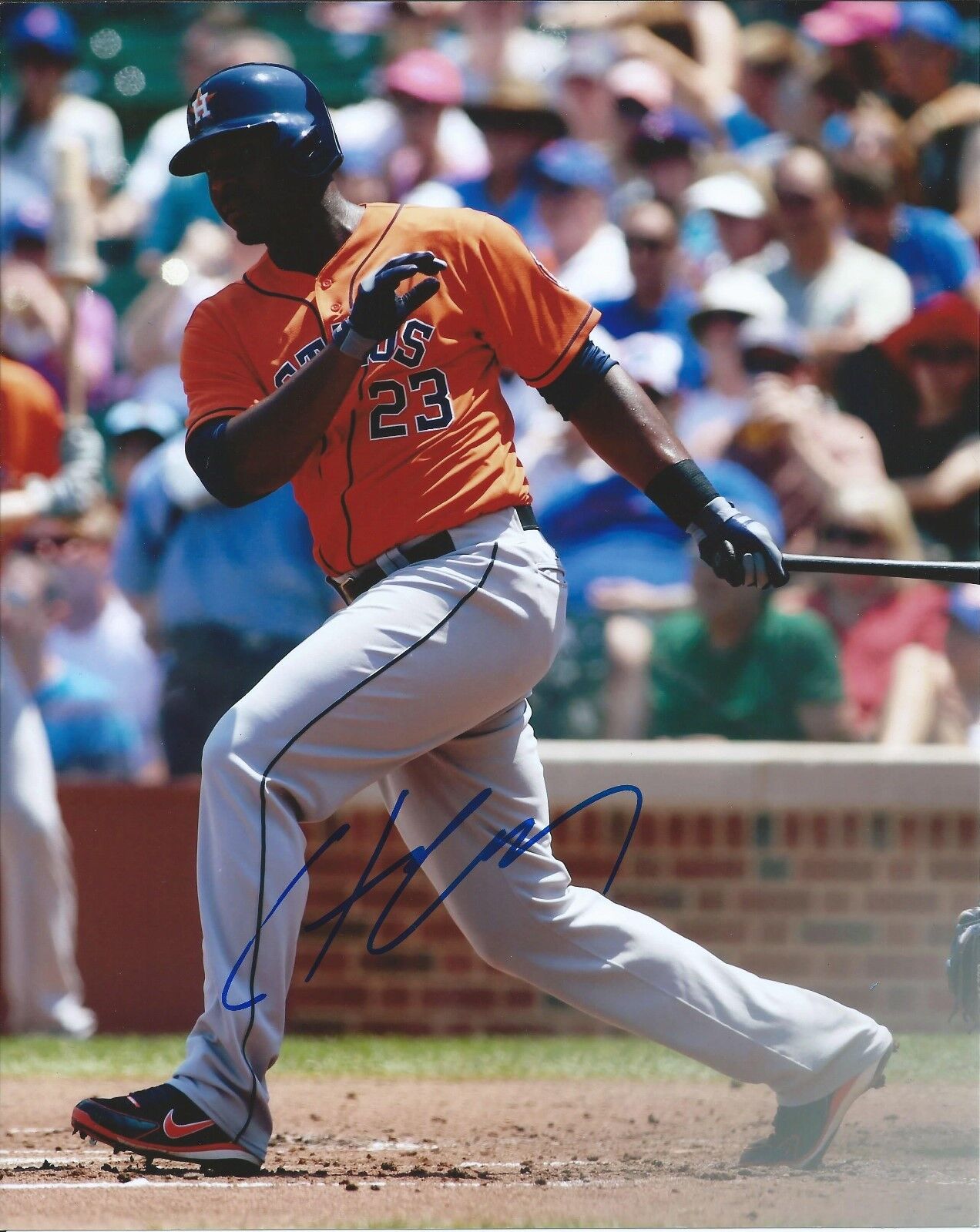 CHRIS CARTER signed autographed HOUSTON ASTROS 8X10 Photo Poster painting