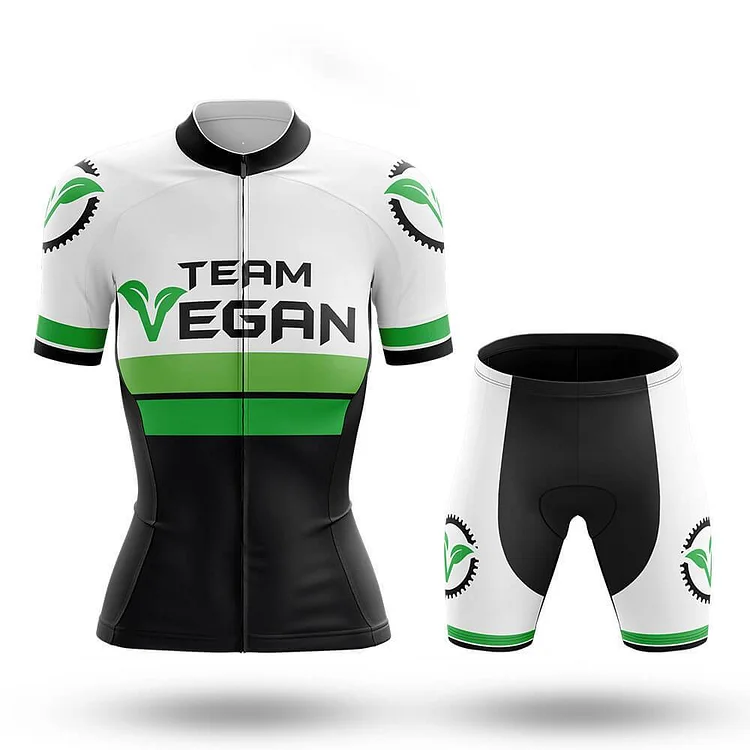 Vegan Cycling Team Women's Short Sleeve Cycling Kit