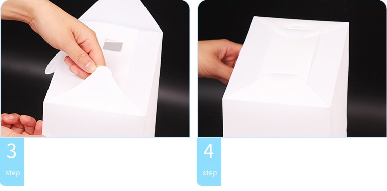 Drop Front Organization Boxes, Drop Front Organization Boxes 6 pcs