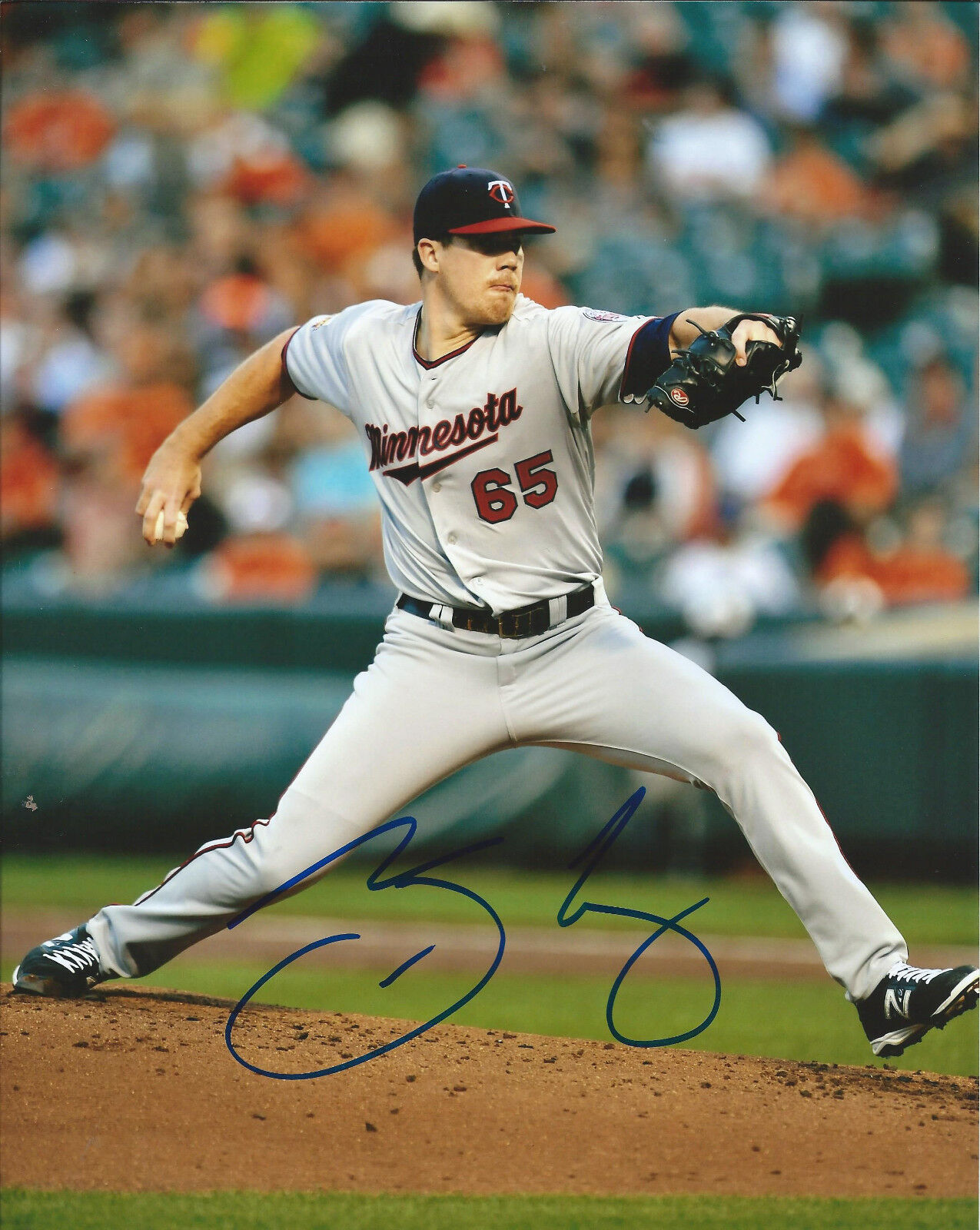 TREVOR MAY signed autographed MINNESOTA TWINS 8x10 Photo Poster painting w/COA