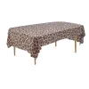 Forest Themed Animal Patterns 137 x 274cm Party Dessert Tablecloth
