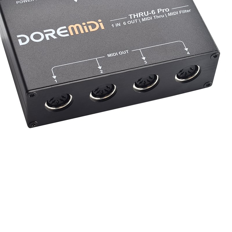 MIDI THRU-6 Pro & Filter