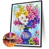 DIY Partial Special Shaped Drill Diamond Painting-Vase