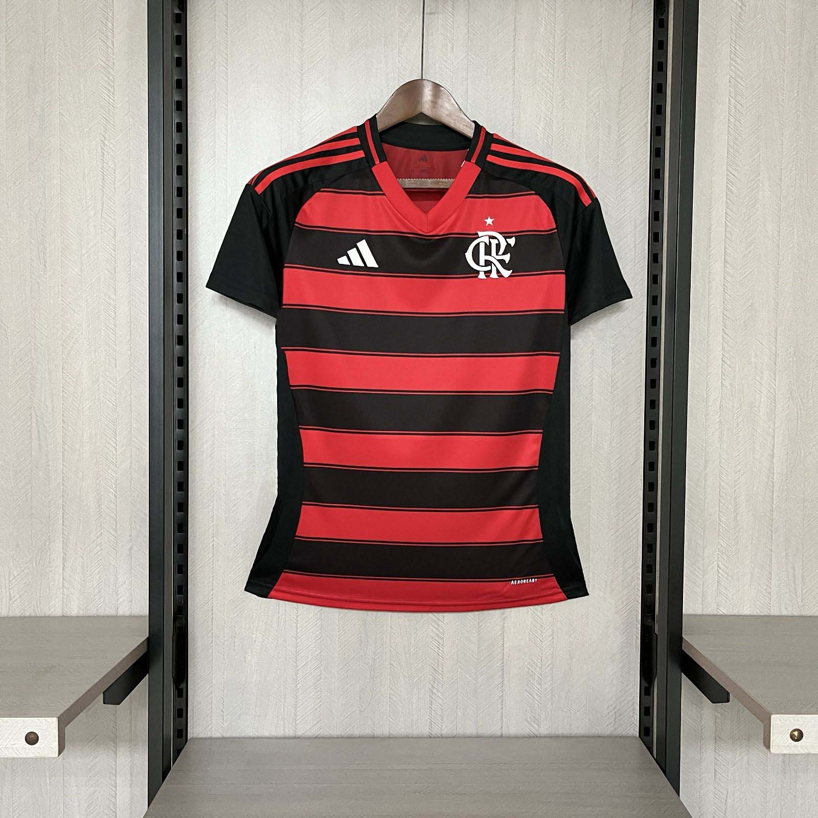 2025-2026 Woman Flamengo Home Football Shirt 1:1 Thai Quality- Maxi Kit