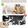 Bol en bois pour chien - 5d bricolage d&eacute;coration artisanale