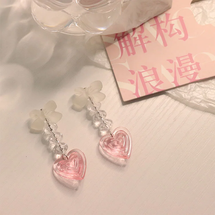 Fluttering Hearts Earrings