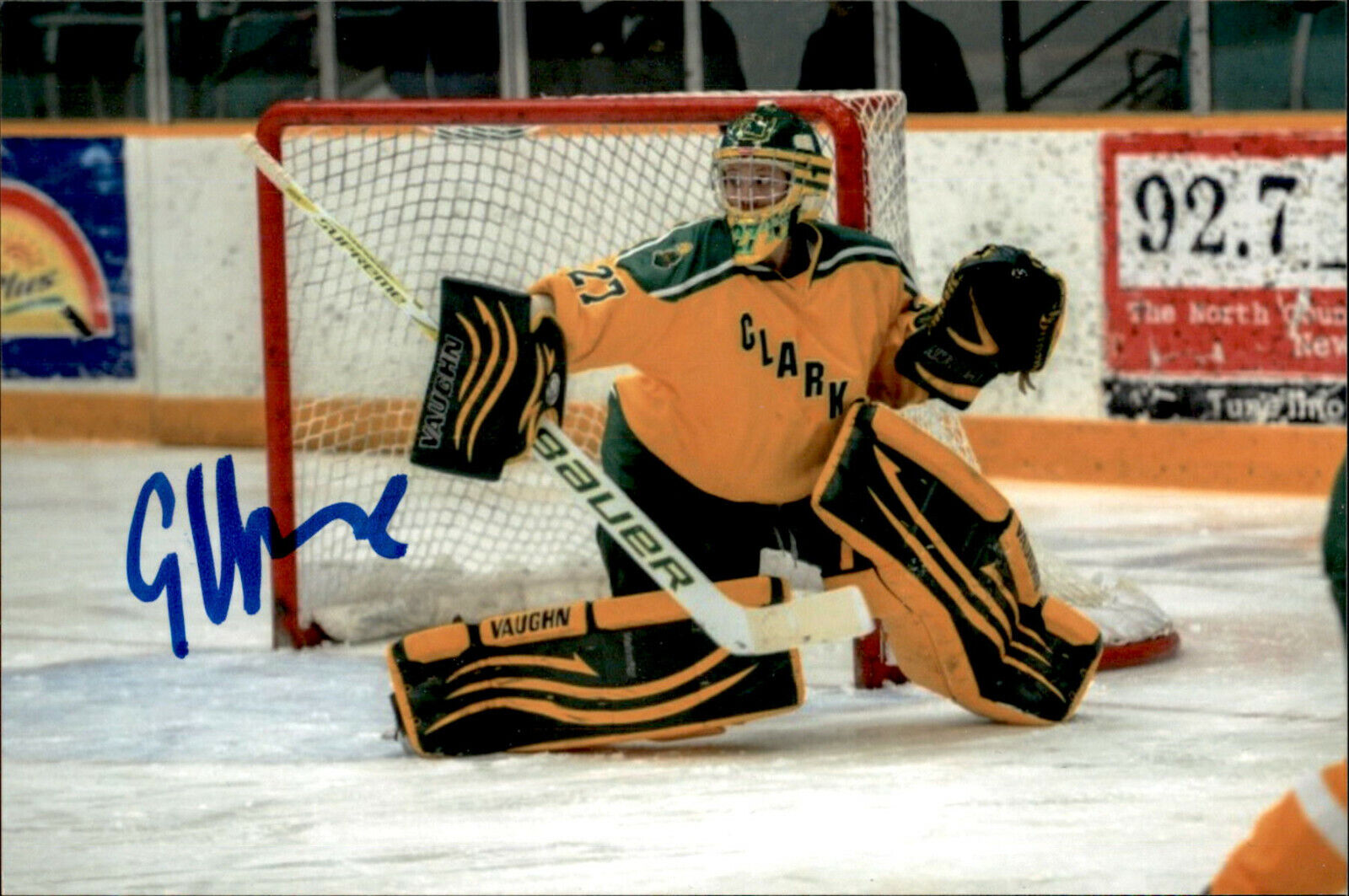 Erica Howe SIGNED 4x6 Photo Poster painting CLARKSON UNIVERSITY / WOMEN'S HOCKEY / TEAM CANADA