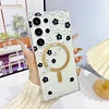 Suitable For Samsung S25 Series Magnetic Anti-Fall Flower Mobile Phone Case
