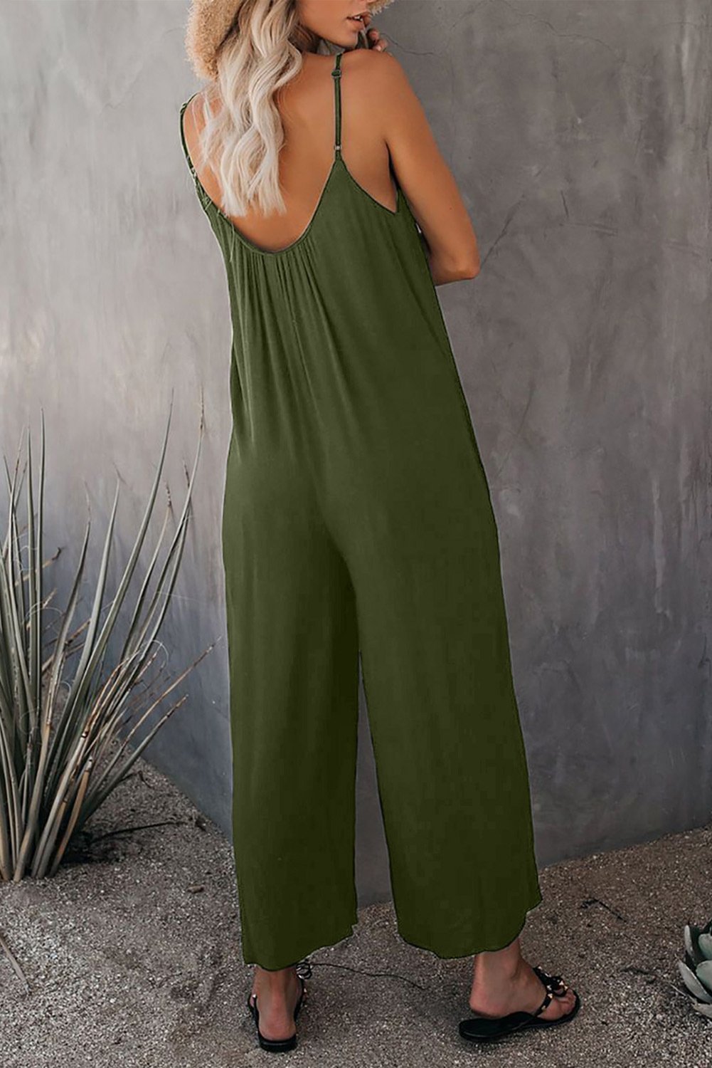 🔥Hot Sale 49% off 🔥Ultimate Flowy Jumpsuit with Pockets Buy 2 Extra 10% OFF