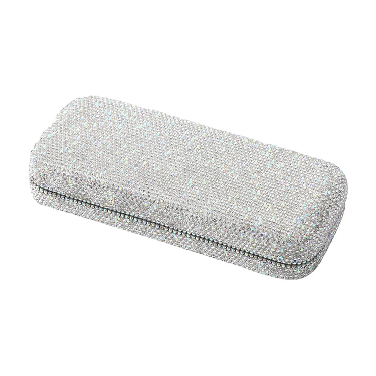 Bling Rhinestones Diamond Eye Glasses Case gbfke