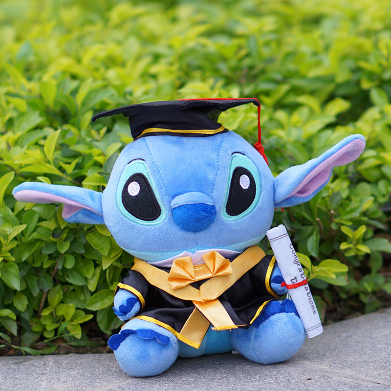 Disney Stitch 14" Graduation Plush Doll A Cute Shop - Inspired by You For The Cute Soul 
