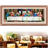 (Big Size)[Brand]The Last Supper - 14CT Stamped Cross Stitch - 77*35cm