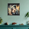 >SALE<5D DIY Full Round Drill Diamond Painting Lovers Kit Home Decor Art Craft 30x30cm