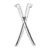 Shiny Steel Crosses