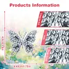 (US Local)Diamond Painting Car Aromatherapy Vent Clip Bling Air Vent Decorations (B)