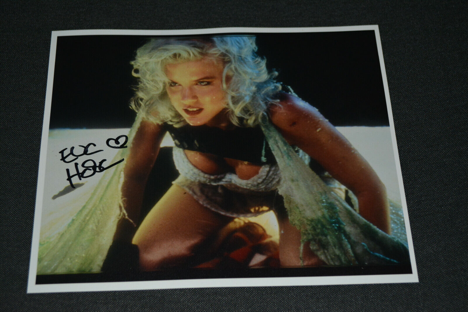 EVA HABERMANN sexy signed autograph In Person 8x10 (20x25cm) LEXX THE DARK ZONE