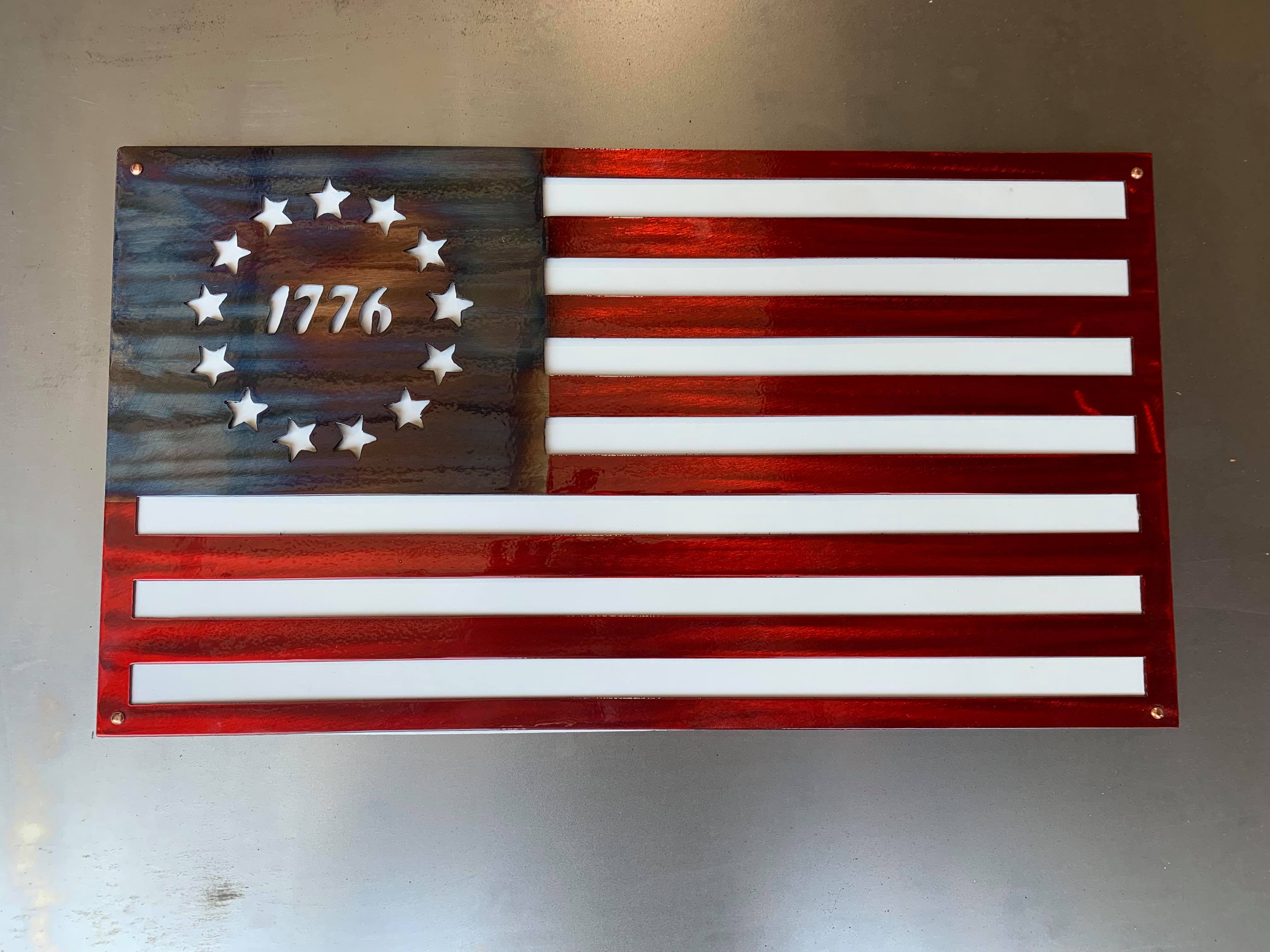 1776 AMERICAN FLAG-3D-PRINTING