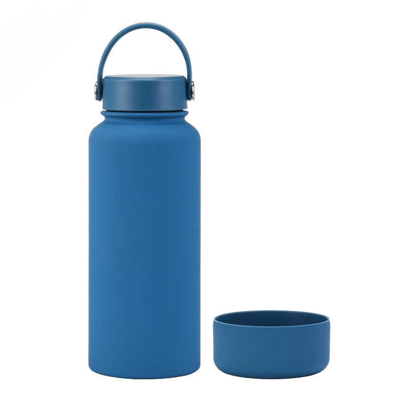 Casual Solid Color Stainless Steel Thermos Cup